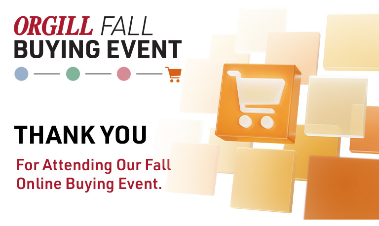 Thank you for attending the Fall Buying Event